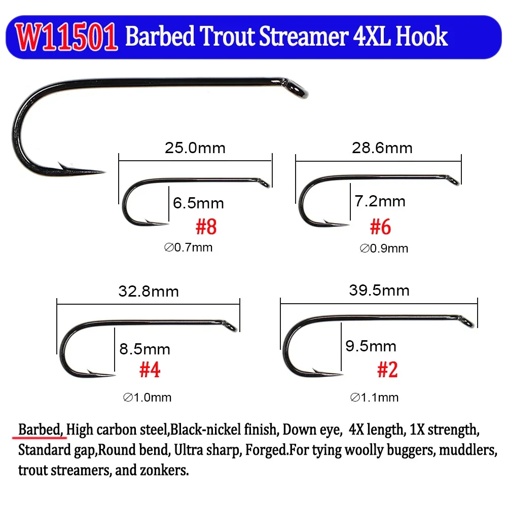 200pcs Barbed and Barbless Fis - Fishing Hook Assortment 评论和价格