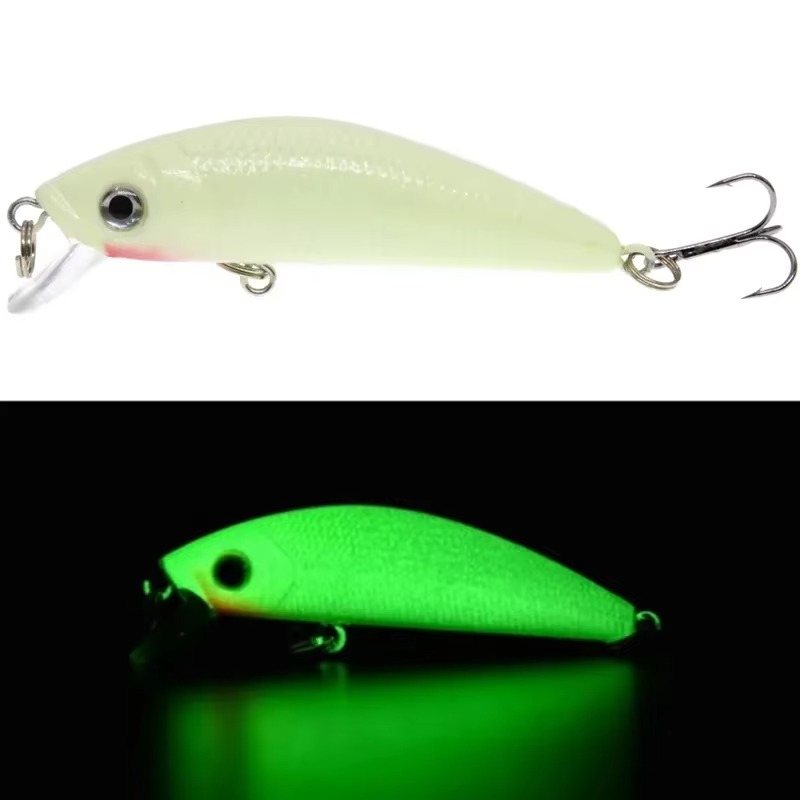 2Pcs 3D Luminous Night Fishing - Fishing Hook Treble 评论和价格