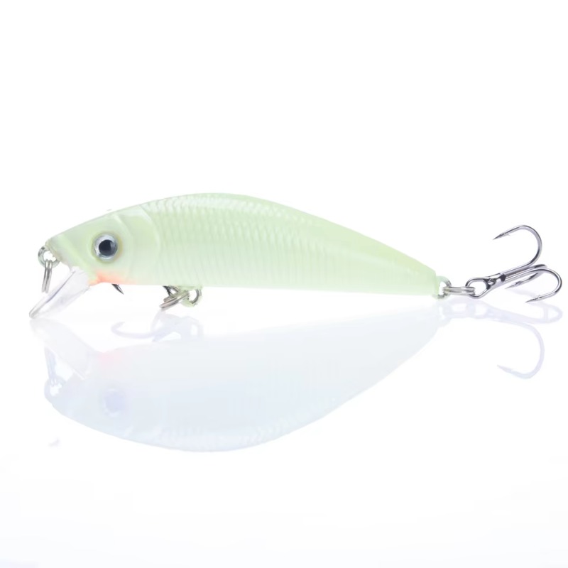 2Pcs 3D Luminous Night Fishing - Fishing Hook Treble 评论和价格
