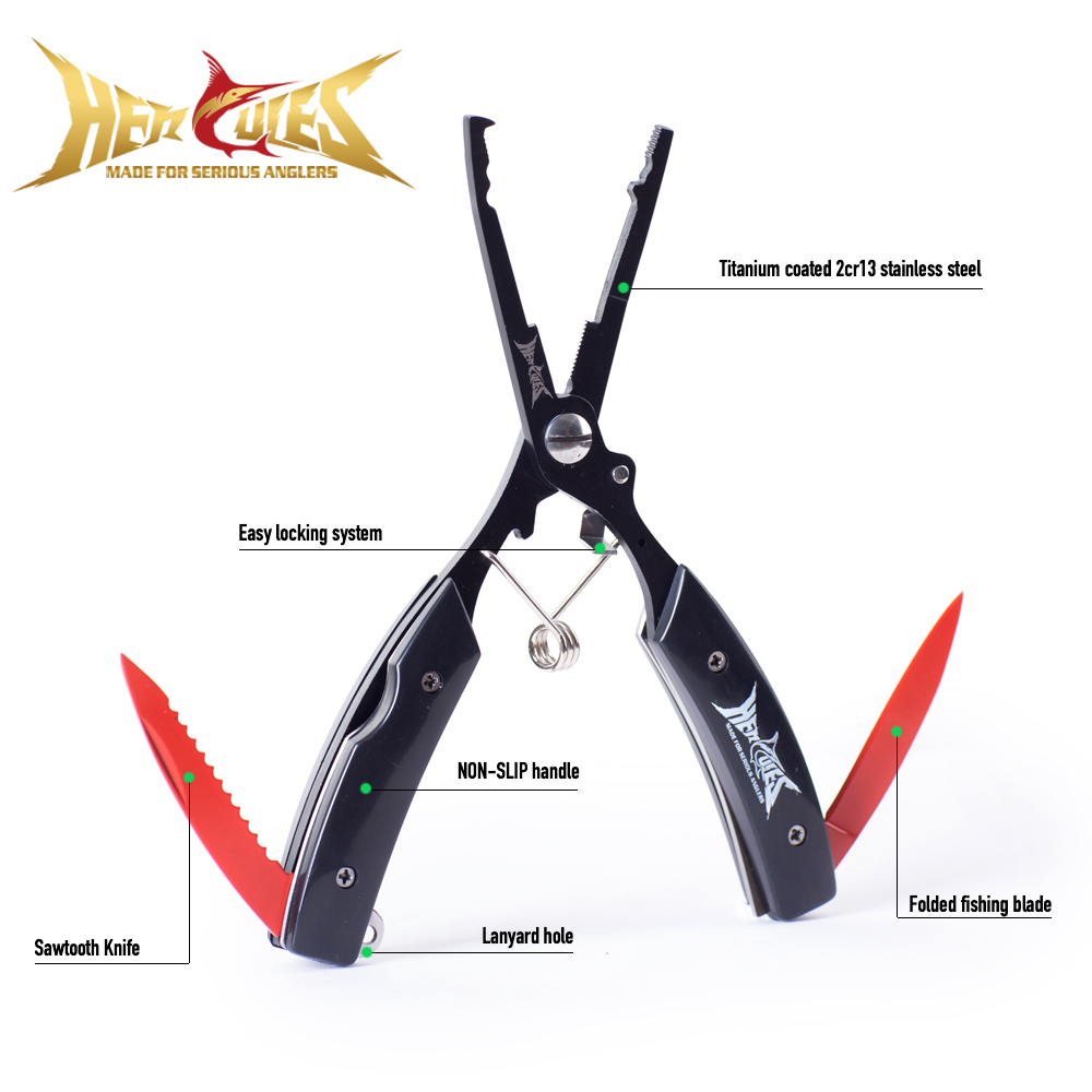 HERCULES Fishing Pliers with S - Fishing Hook Remover 评论和价格