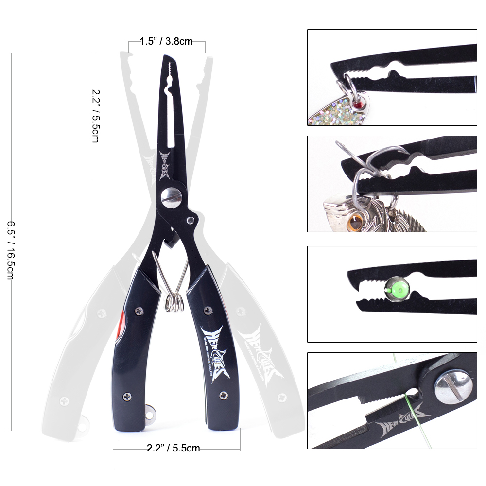 HERCULES Fishing Pliers with S - Fishing Hook Remover 评论和价格