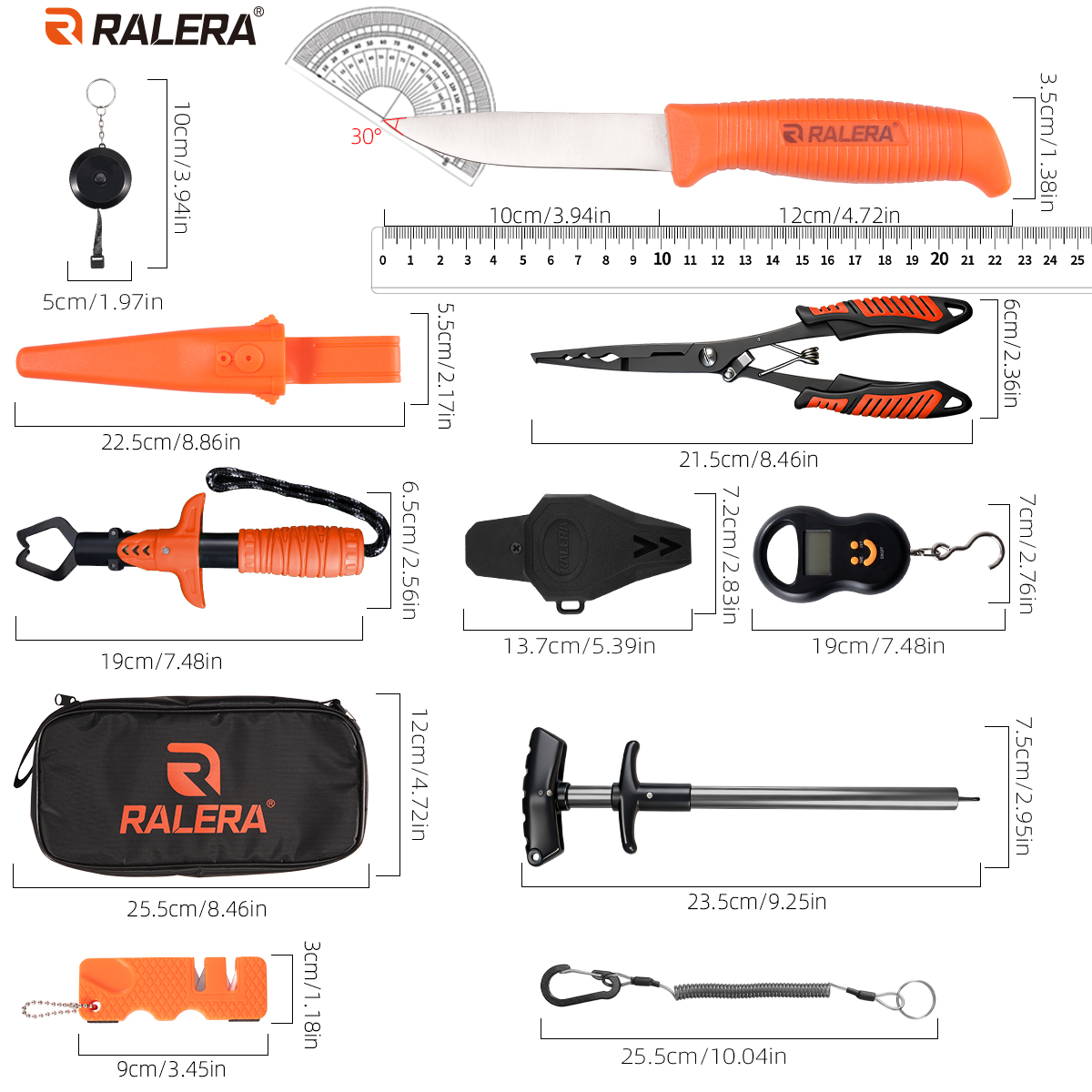 RALERA Fishing Gear Tool Kit F - Fishing Hook Sharpener 评论和价格