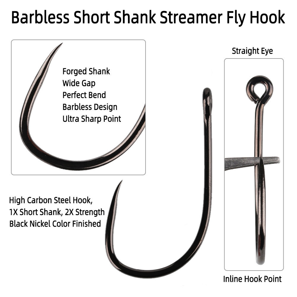20pcs #1 1/0 2/0 3/0 4/0 5/0 S - Fishing Hook Assortment 评论和价格